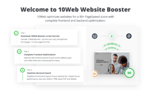 Install and Activate the 10Web Booster Plugin 