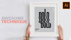 Utilize Typographic Techniques: Stacking, Framing, and Overlapping