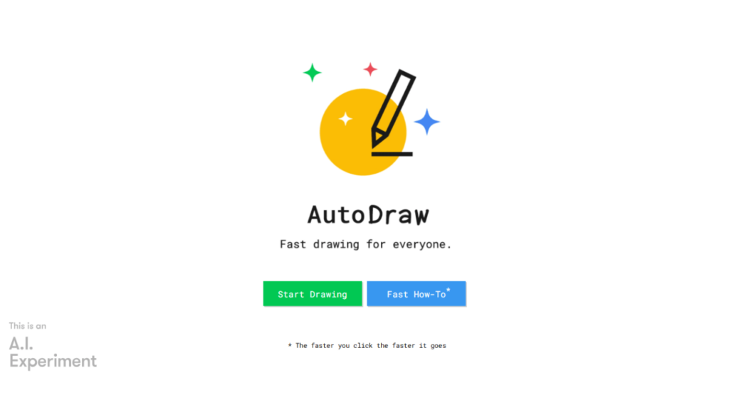 Autodraw for graphic designing