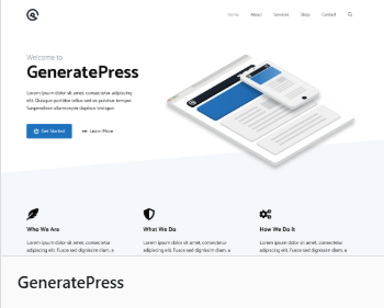 GeneratePress WordPress Theme