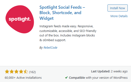 Spotlight Instagram Feeds