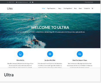 ultra WordPress Theme